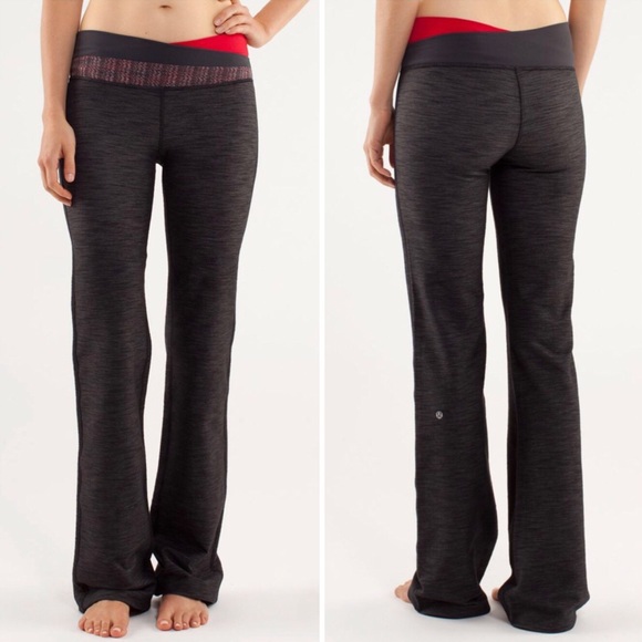 lululemon athletica Pants - Lululemon Astro Pant Black/Denim/Currant Leggings